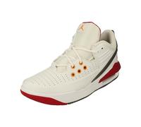NIKE Air Jordan MAX Aura 5 Hombre Basketball Trainers DZ4353 Sneakers Zapatos (UK 7.5 US 8.5 EU 42, White Vivid Orange 160)