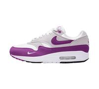 Nike Air Max 1 '87 Textile - Zapatos para mujer (HF1194-101, blanco/gris neutro/negro/mora negra), Blanco/Gris neutro/Negro/Berry Bold, 36.5 EU