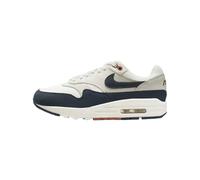 NIKE Air MAX 1 LX, Sneaker Mujer, Blanco Rojo, 38.5 EU