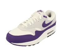 NIKE Air MAX 1 SC, Sneaker Hombre, White Field Purple Football Grey Black, 42 EU
