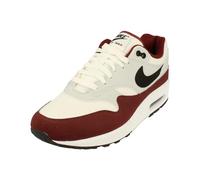 Nike Air Max 1 - Tenis para hombre., White Dark Team Red Pure Platinum, 37.5 EU