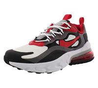 NIKE Air MAX 270 React (GS), Zapatillas para Correr, Iron Grey Univ Red Black White, 38.5 EU