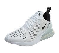 Nike Air Max 270 - Zapatillas de Deporte, Hombre, Blanco (White/Black/White 100), 45.5 EU