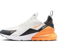Nike Air MAX 270, Zapatillas Hombre, Summit White/Laser Orange/Anth, 42.5 EU