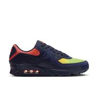 Nike Air Max 90 "Gradient" - Talla: 39 Lemon Venom / Blackened Blue - Hyper Crimson - Laser Orange