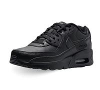 Nike Air Max 90 LTR - Tenis para niños grandes (CD6864-028, negro/negro/blanco/negro), negro, blanco (Black/Black/White/Black), 4.5 Big Kid
