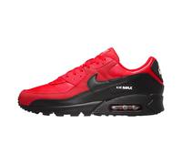 NIKE Air MAX 90, Sneaker Hombre, Speed Red White Black Wolf Grey, 38.5 EU
