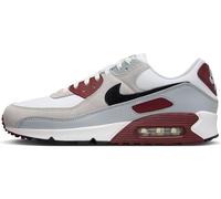 Nike Air MAX 90 - Zapatillas Deportivas para Hombre, Color Blanco/Negro Oscuro Team Red-Pure Platinum, Talla 42 EU, White Black Dark Team Red Pure Platinum, 42 EU