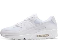 Nike Air MAX 90, Zapatillas para Correr Hombre, Blanco (White/White/White/Wolf Grey), 45 EU
