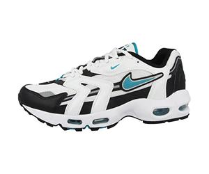 NIKE Air MAX 96 II, Zapatillas Deportivas Hombre, Blanco Black Reflect Silver Mystic Teal, 42 EU