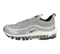 NIKE Air MAX 97, Sneaker Mujer, Plateado metálico/Universidad roja-Blanca-Negro, 37.5 EU