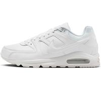 Nike Air MAX Command - Zapatillas de Piel para Hombre, Blanco Metálico Plateado Blanco, 44 EU
