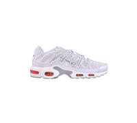 Nike Air Max Plus Utility - Talla: 42.5 White / Pure Platinum - Safety Orange