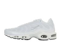 NIKE Air MAX Plus, Zapatillas de Deporte Hombre, Blanco White White Black Cool Grey, 42 EU