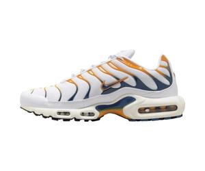 Nike Air Max Plus - Zapatillas deportivas para hombre, Blanco/Naranja Marina, 8