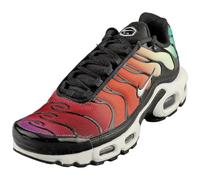 NIKE Air MAX Plus, Zapatillas Mujer, Black Viotech Team Red White, 38.5 EU
