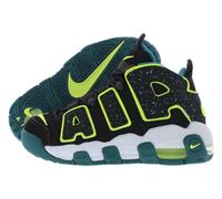 Nike Air More Uptempo para niño (niño pequeño), Negro/Lima/Blanco-Negro, 7 Big Kid
