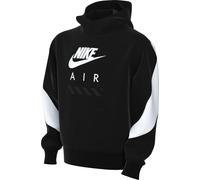 Nike Air Sudadera con Capucha De Tejido Fleece - Niño/A, Black/White/White, HF8812-010, L