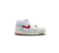 NIKE Air Trainer 1 Hombre Trainers DZ2547 Sneakers Zapatos (UK 10 US 11 EU 45, White University Red Black 100)