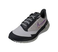 Nike Air Winflo 9 Shield, Sneaker Mujer, Cobblestone/Vivid Purple-DK Smoke Grey, 37.5 EU