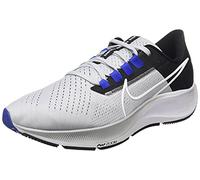 NIKE Air Zoom Pegasus 38, Zapatillas de Running Hombre, Wolf Grey/White Black Hyper/Royal Blue, 42.5 EU