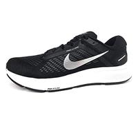 Nike Air Zoom Structure 24, Zapatillas para Correr Hombre, Negro Black Off Noir Pure Platinum Metallic Silver, 42 EU