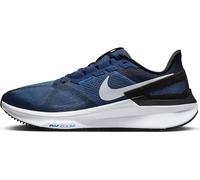 Nike Air Zoom Structure 25, Bajo Hombre, Midnight Navy/Pure Platinum-White-Black, 48.5 EU