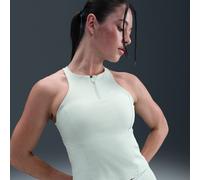 Nike Alate Camiseta de tirantes con sujetador deportivo de sujeción media con relleno - Mujer - Gris L