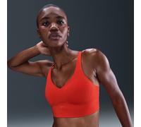 Nike Alate Medium Support Sujetador deportivo con almohadilla y escote alto - Mujer - Rojo 2XL (A-B)