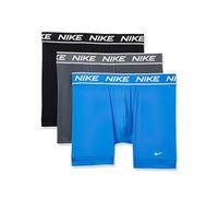 Nike All Day Micro Stretch Boxer Brief Underwear (3-Pack) Ropa Interior de Hombres, Azul Foto/Gris Hierro/Negro, L (Pack de 3)