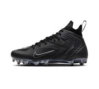 Nike Alpha Huarache 8 Elite CW4440-011 - Tacos de lacrosse para hombre, color negro y gris, talla 9.5 de EE. UU