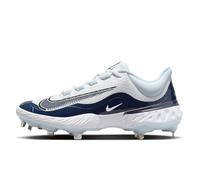 Nike Alpha Huarache Elite 4 - Tacos de béisbol bajos para hombre, Blanco, 9.5