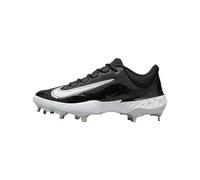 Nike Alpha Huarache Elite 4 - Tacos de béisbol para hombre, Negro/Blanco, 8
