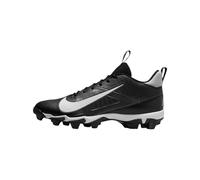 Nike Alpha Menace 4 Shark - Tacos de fútbol (FN0028-001, negro/gris ahumado claro/plateado metálico/blanco), Negro -, 43 EU