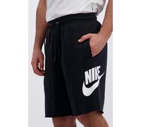 Pantalón nike club french terry alumni shorts hombre negro/blanco L