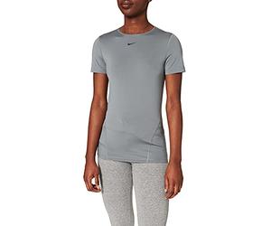 Nike AO9951-084 W NP 365 Top SS Essential T-Shirt Womens Smoke Grey/(Black) XS