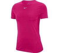 NIKE AO9951-615 W NP Top SS All Over Mesh T-Shirt Womens Fireberry/(White) XS