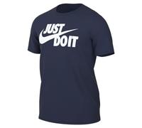 Nike AR5006-410 M NSW tee Just DO IT Swoosh Sweatshirt Men's Midnight Navy/White L