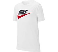 Nike AR5252-107 B NSW tee Futura Icon TD T-Shirt Boys White/Obsidian/(University Red) XL