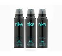 NIKE - Aromatic Addiction Pack de 3 x 200 ml, Desodorante Hombre Spray, Desodorante Antimanchas para Todo Tipo de Piel, 0% Sales de Aluminio, de Larga Duración, Fragancia Amaderada Especiada