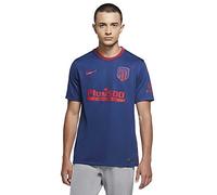 Nike ATM M NK BRT Stad JSY SS AW T-Shirt, Hombre, Coastal Blue/Sport Red Full Sponsor, 3XL