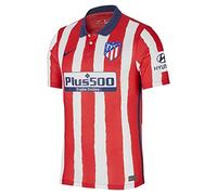 Nike ATM M NK BRT Stad JSY SS Hm T-Shirt, Hombre, Sport Red/Midnight Navy Full Sponsor, XS