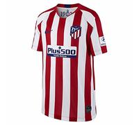 Nike ATM Y Nk BRT Stad JSY SS Hm - Camiseta de equipación Unisex niños, Sport Red/White/(Deep Royal Blue) 147-158
