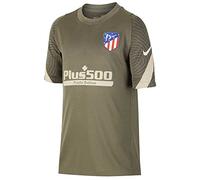 Nike ATM Y NK BRT Strke Top SS T-Shirt, Unisex niños, Cargo Khaki/Cargo Khaki/Khaki/Khaki Full spons-plyr, L