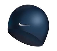 Gorro de natación nike solid silicone azul marino Talla única