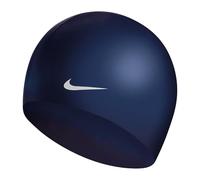 Gorro de natación nike solid silicone azul marino Talla única