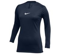 NIKE AV2610-410 Dri-FIT Park First Layer T-Shirt Mujer Midnight Navy/White Tamaño L