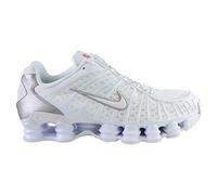 Nike AV3595-100 Shox TL Hombre White/White-Metallic Silver-MAX Orange EU 44