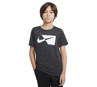 NIKE B Nk Df Hbr Top, T Shirt Niños, Black/white, 10 Años