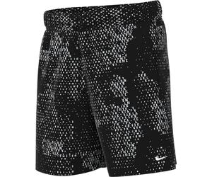 Nike B Nk DF Multi Short AOP Pantalones Cortos, Blanco/Negro, 14-15 Años para Niños